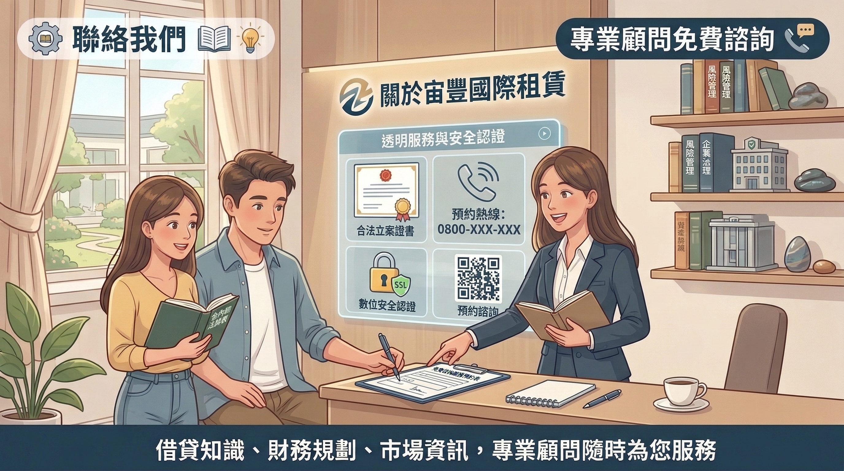 專業顧問免費諮詢服務