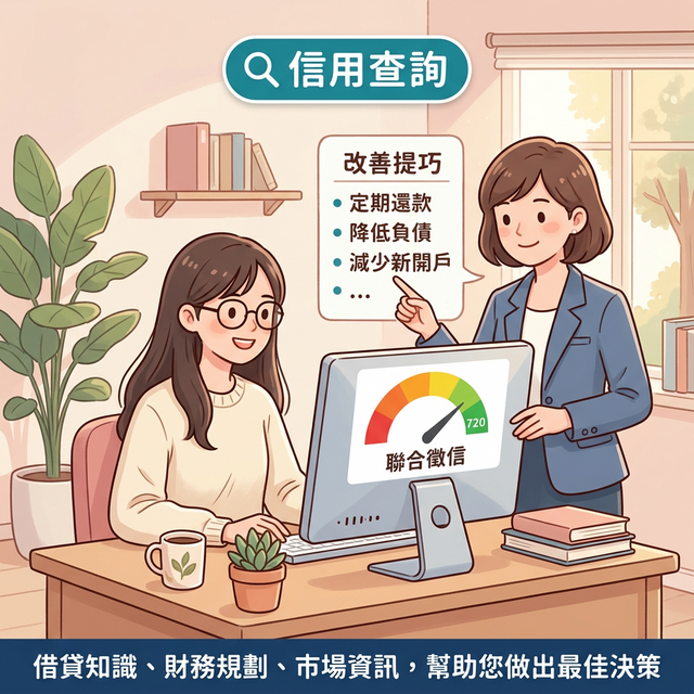什麼是聯徵紀錄？如何查詢並優化你的信用報告